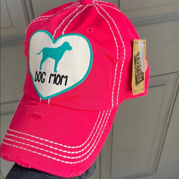 COPY - NWT Distressed Dog Mom ballcap cuteness! Have 3 left $10 each - Picture 4 of 7
